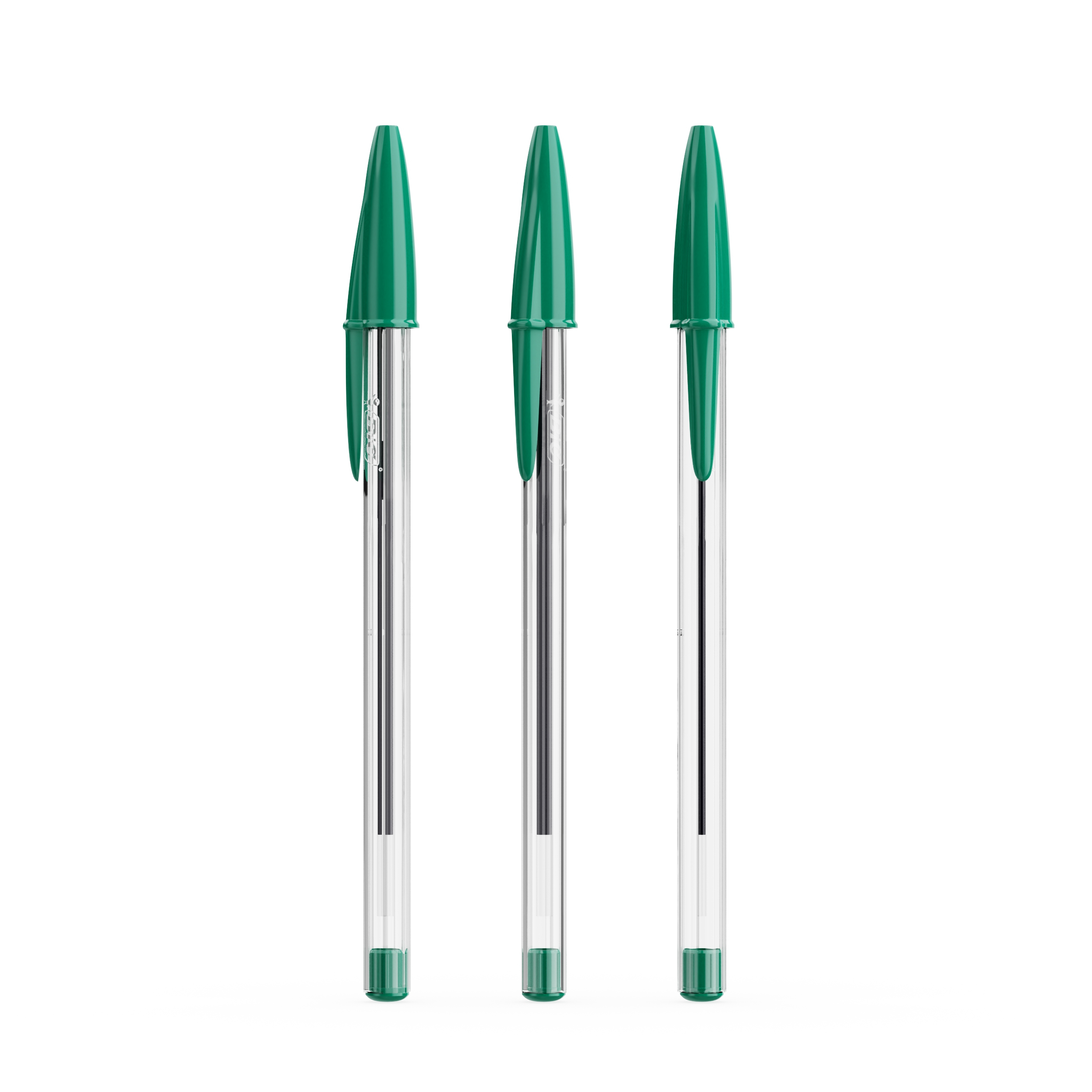 Stylo Bic® Cristal® expression personnalisable Couleur Vert - encre verte